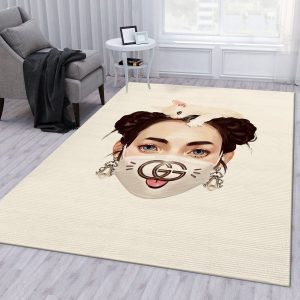Gucci Beige Color Luxury Brand Carpet Rug Limited Edition