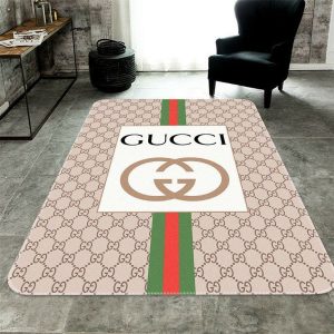 Gucci Beige Colored Luxury Brand Carpet Rug Limited Edition