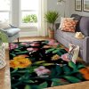 Gucci Flower Mix Gold Color Luxury Brand Carpet Rug Limited Edition