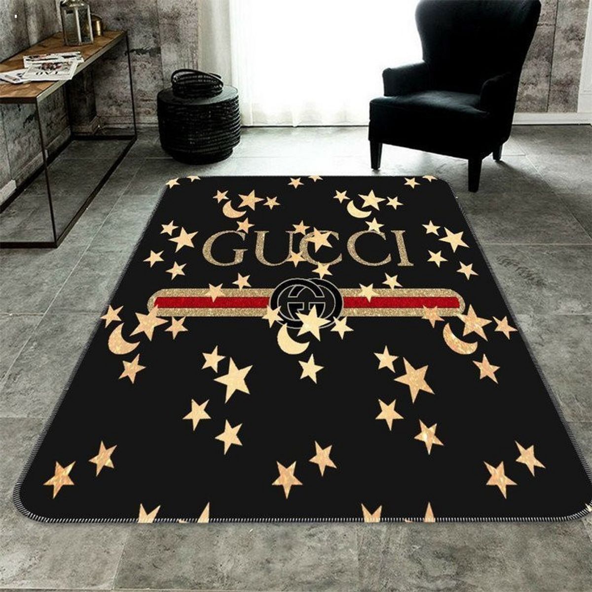 Gucci Night Sky Luxury Brand Carpet Rug Limited Edition Luxury Store