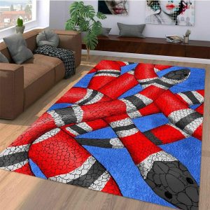 Gucci Snake Mix Blue Luxury Brand Carpet Rug Limited Edition Gucci Snake Mix Blue Luxury Brand Carpet Rug Limited Edition
