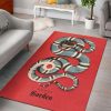 Gucci Snake Mix Pink Luxury Brand Carpet Rug Limited Edition Gucci Snake Mix Pink Luxury Brand Carpet Rug Limited Edition