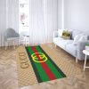 Gucci Stripe Mix Red Blue Luxury Brand Carpet Rug Limited Edition