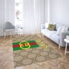 HOT Gucci Colorful Luxury Brand Carpet Rug Limited Edition