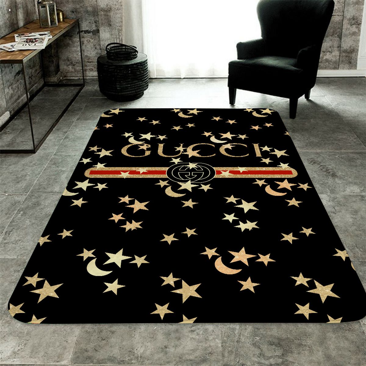 HOT Gucci Night Sky Luxury Brand Carpet Rug Limited Edition