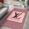 Louis Vuitton Black White Luxury Brand Carpet Rug Limited Edition