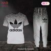 Adidas Black Mix White T-Shirt And Pants Luxury Brand Limited Edition