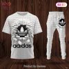 Adidas Printing Logo T-Shirt And Pants Luxury Brand Limited Edition