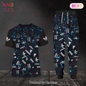 Adidas Printing Logo T-Shirt And Pants Luxury Brand Limited Edition