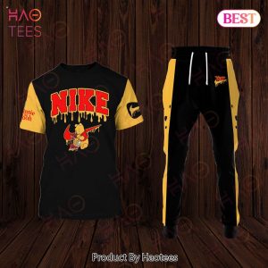 Nike Winnie The Pooh Luxury Brand T-Shirt And Pants Limited Edition