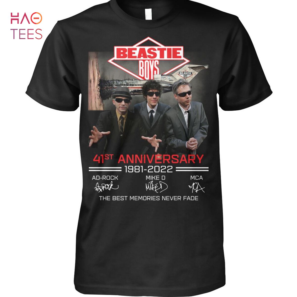 Beastie Boys 41 Anniversary 1981-2022 The Best Memories Never Fade Shirt
