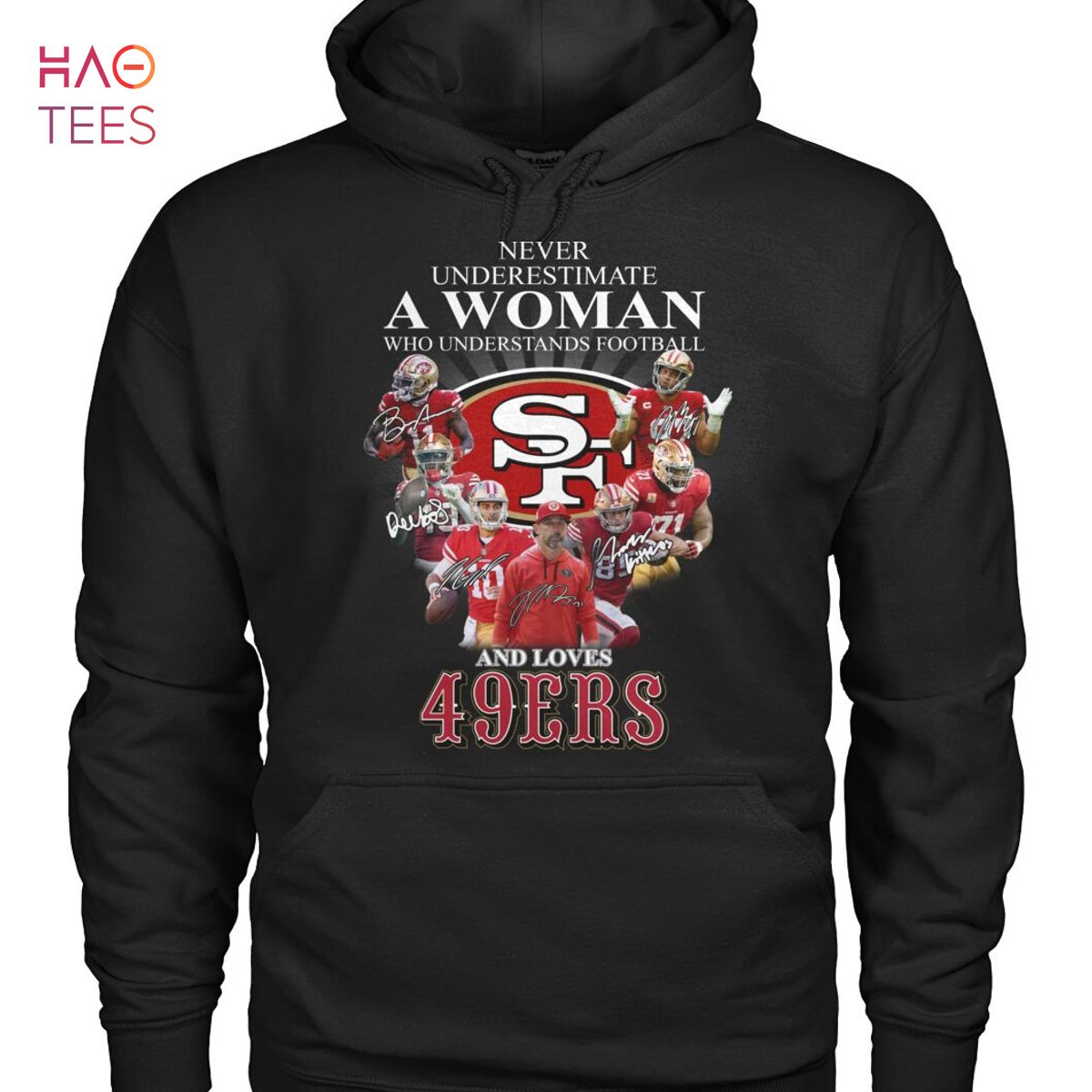 Never Underestands Football And Loves 49ERS Shirt
