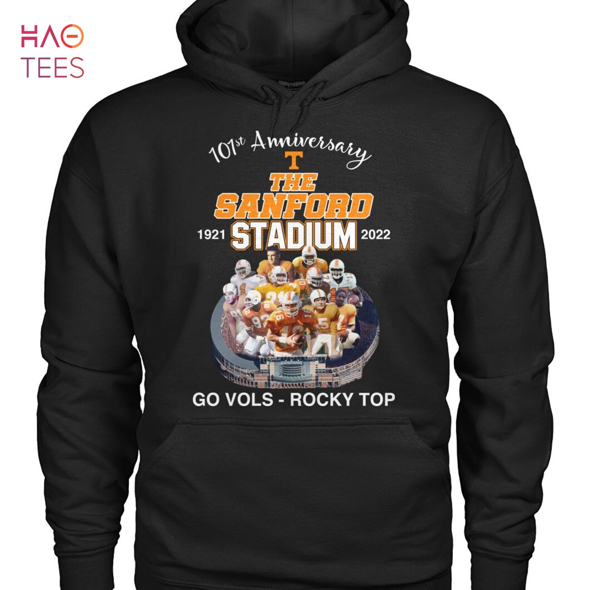 101 Anniversary The Sanford Stadium 1921-2022 Go Vols Rocky Top Shirt