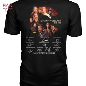 Chicago Fire 10 Anniversary 2012-2022 Thank You For The Memories Shirt