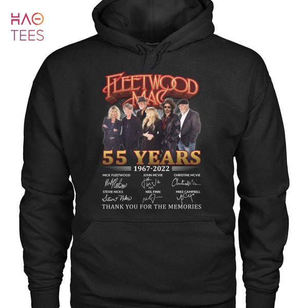 Fleetwood Mac 55 Years 1967 2022 Thank You For The Memories Shirt