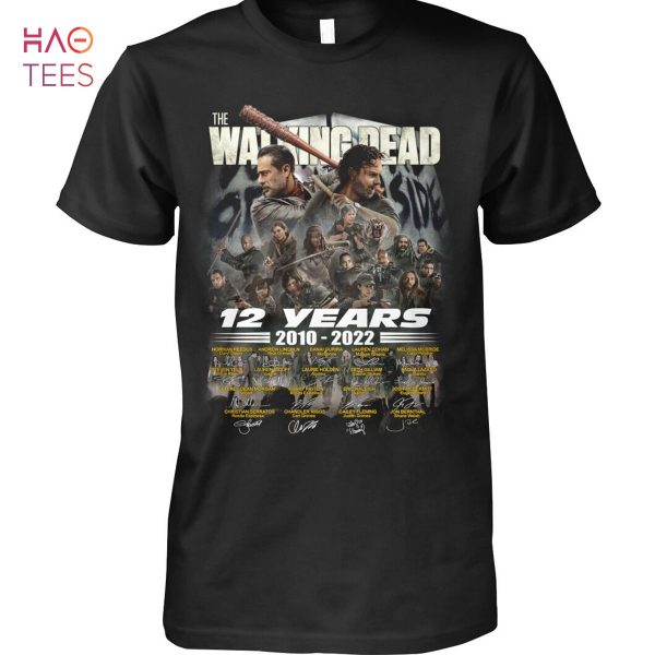 The Walking Dead 12 Year 2010 2022 Shirt