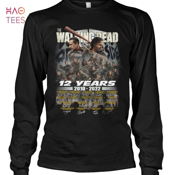 The Walking Dead 12 Year 2010 2022 Shirt