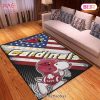 Arizona Cardinals NFL Skull Area Rugs Carpet Mat Kitchen Rugs Floor Decor