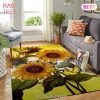 Bird And Sunflower Limited Edition Area Rugs Carpet Mat Kitchen Rugs Floor Decor