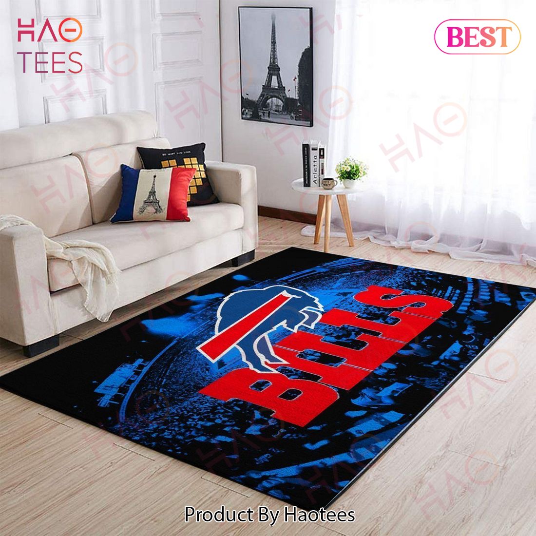 Buffalo Bills Area Rug Nfl Football Team Logo Carpet Living Room Rugs Rug Regtangle Carpet Floor Decor Home Decor V3975