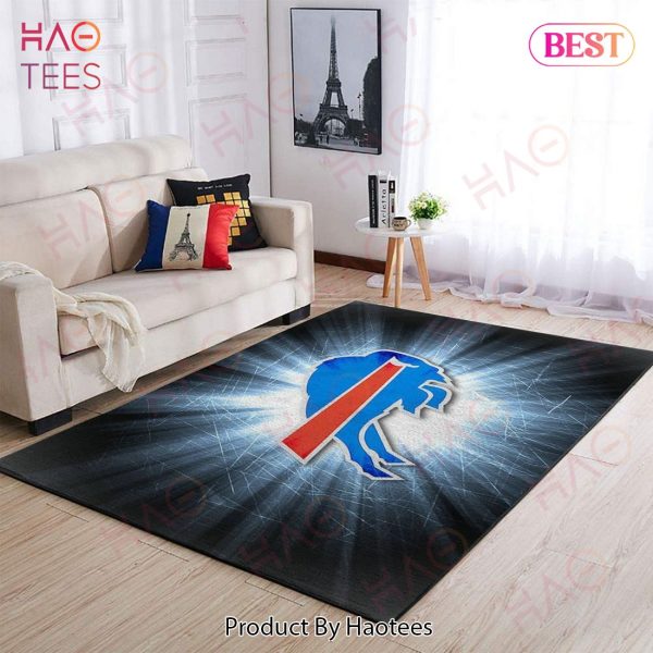 Buffalo Bills Nfl Football Team Logo Area Rugs Carpet Mat Kitchen Rugs Floor Decor