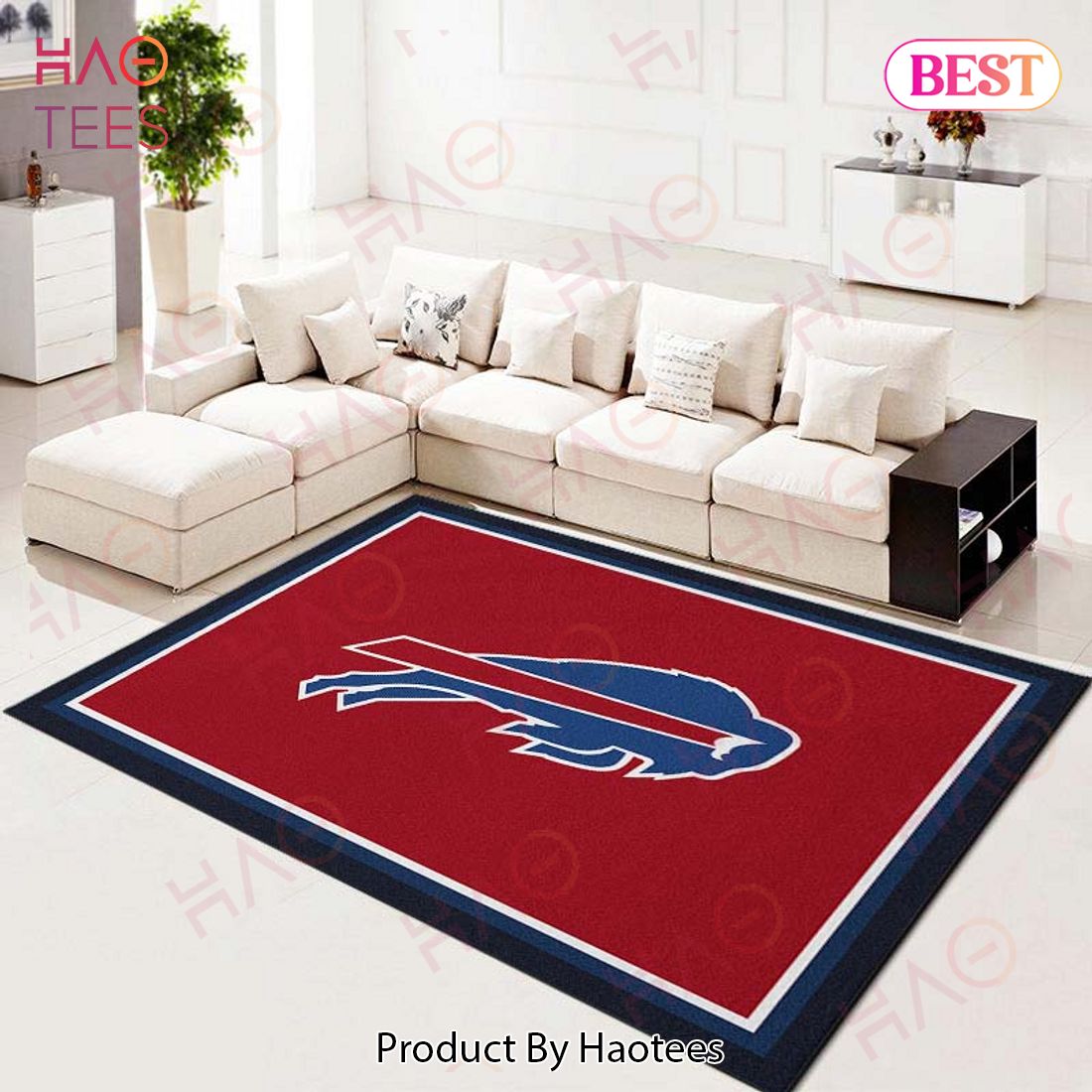 Buffalo Bills Nfl Football Team Spirit Living Room Carpet Kitchen Area Rugs