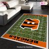 Cincinnati Bengals Area Rug Nfl Football Team Logo Carpet Living Room Rugs Rug Regtangle Carpet Floor Decor Home Decor V8353