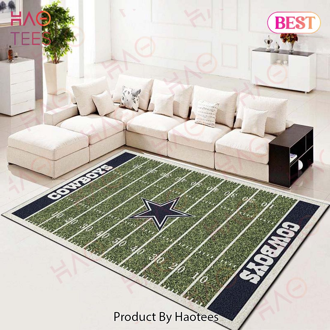 Dallas Cowboys Football Team Field Nfl Living Room Carpet Kitchen Area Rugs