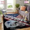 Dallas Cowboys Nfl Area Rugs Team Logo Skull Style Living Room Carpet Sports Rug Regtangle Carpet Floor Decor Home Decor