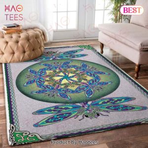 Dragonfly  Area Rugs Carpet Mat Kitchen Rugs Floor Decor