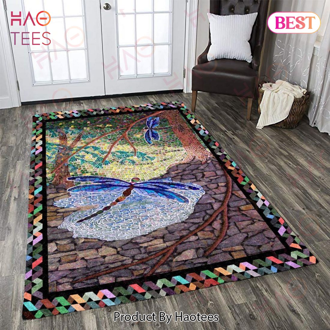 Dragonfly Area Rugs Carpet Mat Kitchen Rugs Floor Decor - 6B41 Dragonfly Area Rugs Carpet Mat Kitchen Rugs Floor Decor - 6B41