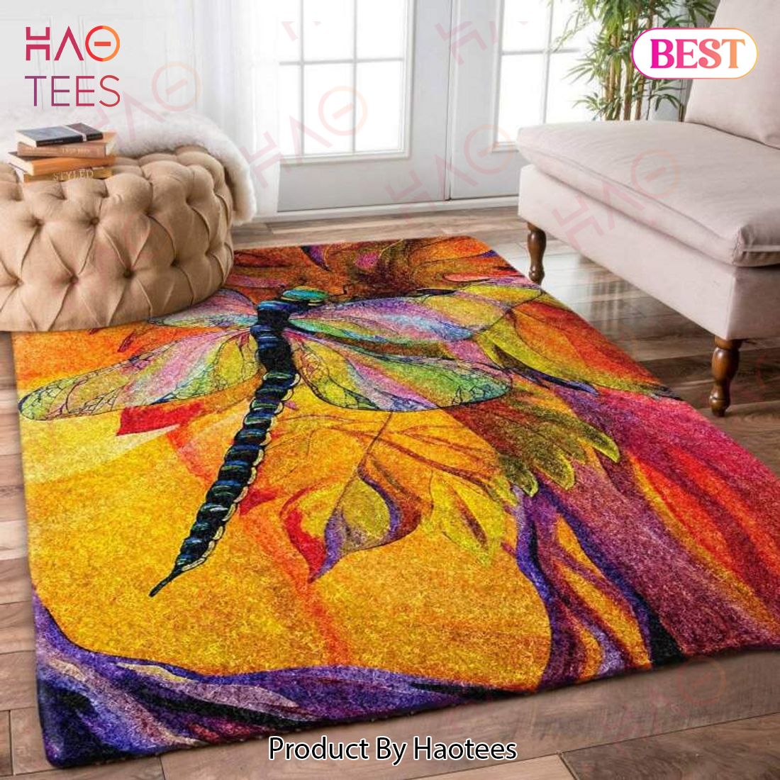 Dragonfly Limited Edition  Area Rugs Carpet Mat Kitchen Rugs Floor Decor - ZB51