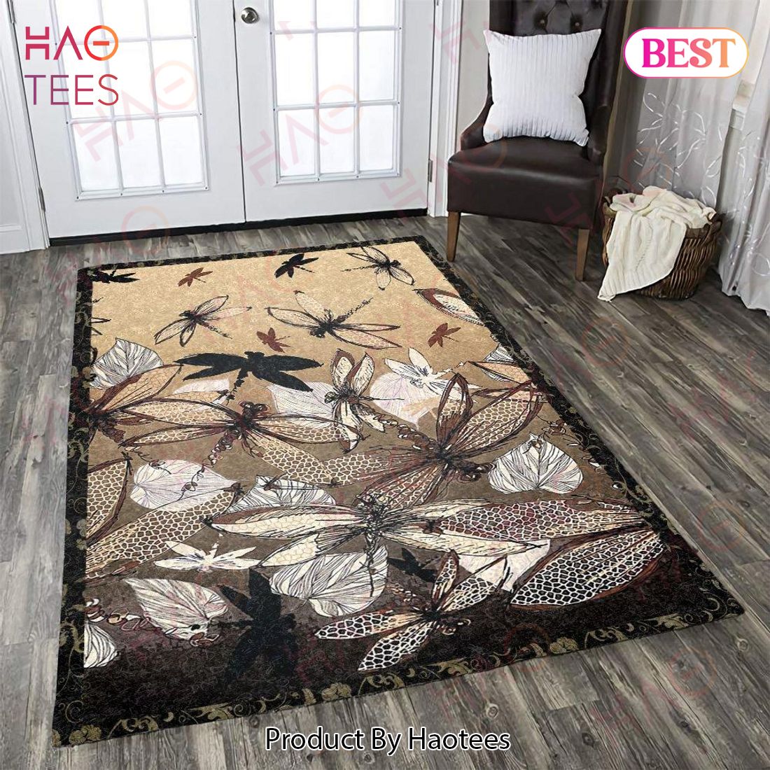 Dragonfly Limited Edition Area Rugs Carpet Mat Kitchen Rugs Floor Decor – 3031