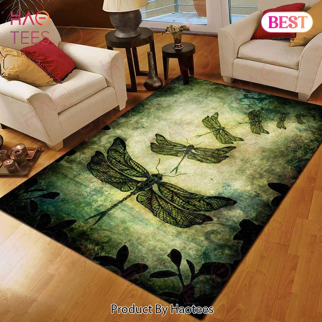 Dragonfly Limited Edition Area Rugs Carpet Mat Kitchen Rugs Floor Decor – YW81
