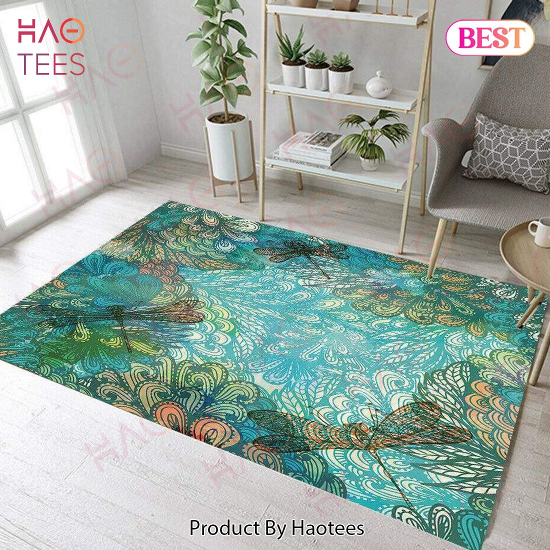 Dragonfly Limited Edition Area Rugs Carpet Mat Kitchen Rugs Floor Decor - ZK01