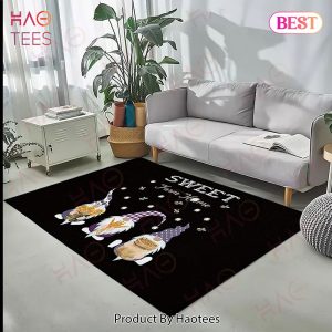 Gnome Sweet Farm Home Sunflower Bee Durable Area Rugs Carpet Mat Kitchen Rugs Floor Decor