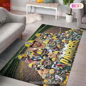 Green Bay Packers Area Rug Nfl Football Team Logo Carpet Living Room Rugs Rug Regtangle Carpet Floor Decor Home Decor V1495