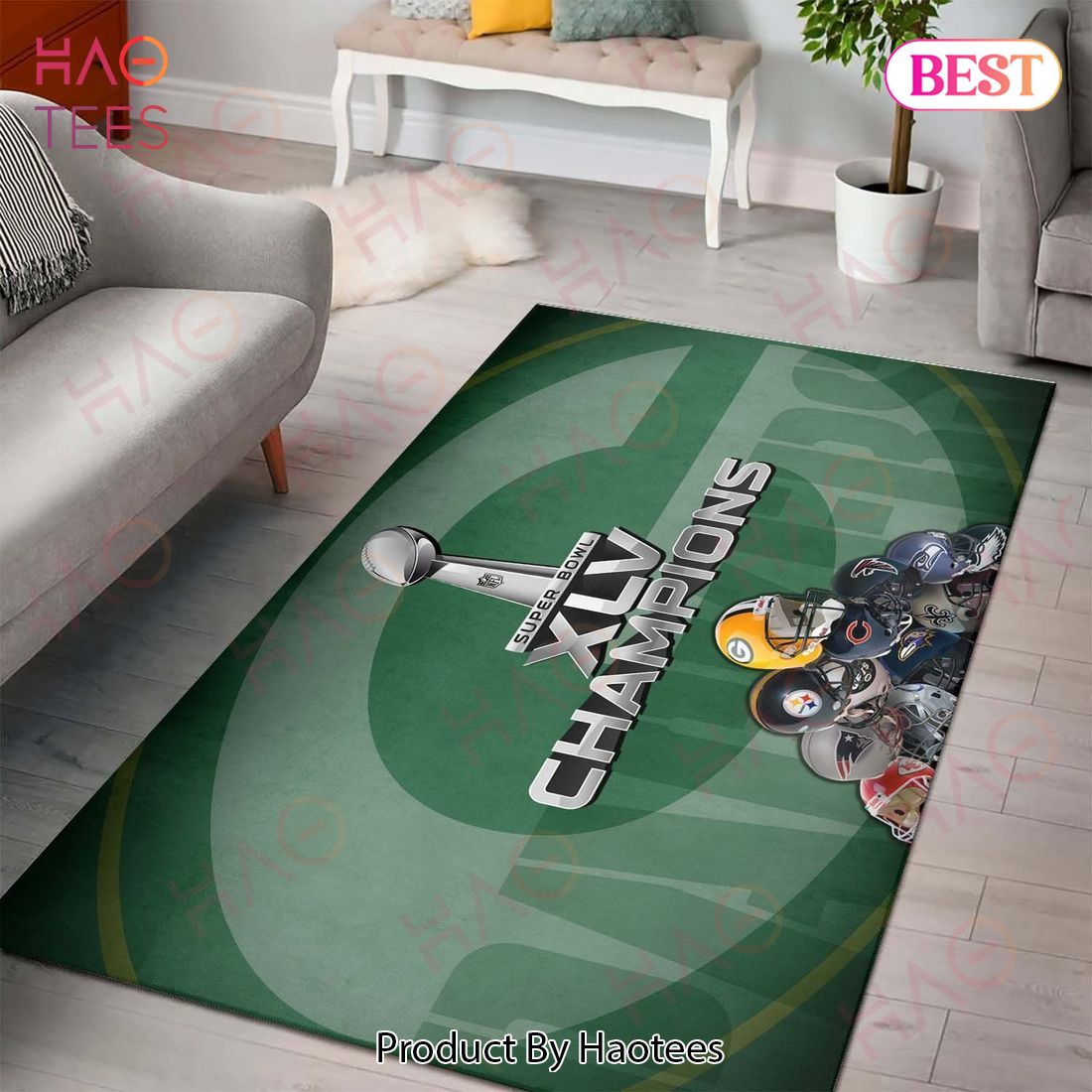 Green Bay Packers Area Rug Nfl Football Team Logo Carpet Living Room Rugs Rug Regtangle Carpet Floor Decor Home Decor V1496