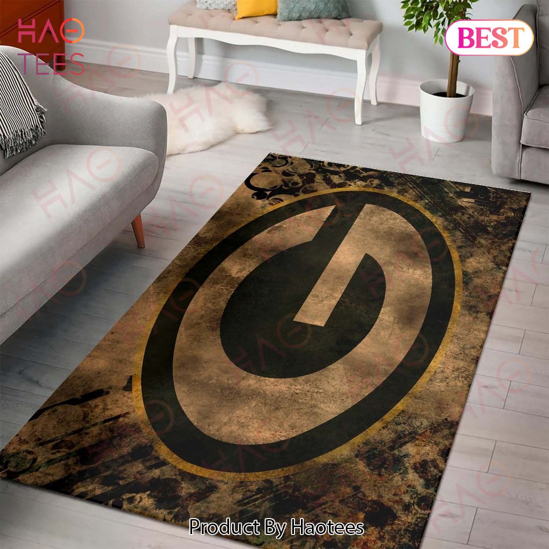 Green Bay Packers Area Rug Nfl Football Team Logo Carpet Living Room Rugs Rug Regtangle Carpet Floor Decor Home Decor V1499