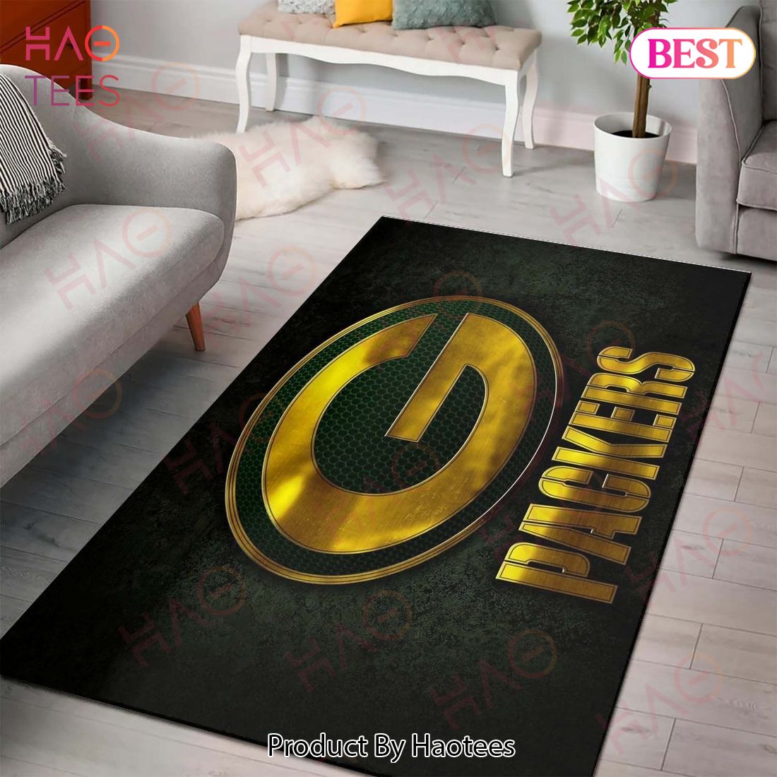 Green Bay Packers Area Rug Nfl Football Team Logo Carpet Living Room Rugs Rug Regtangle Carpet Floor Decor Home Decor V1501