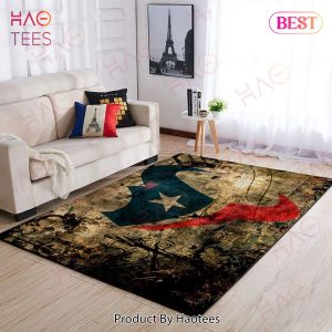 Houston Texans Nfl Football Team Logo Area Rugs Carpet Mat Kitchen Rugs Floor Decor ? Decor Home Blue
