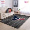 Houston Texans Nfl Team Logo Area Rugs Wooden Style Living Room Carpet Sports Rug Regtangle Carpet Floor Decor Home Decor