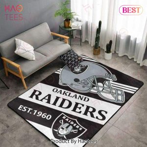 Las Vegas Raiders Oakland Nfl Family Decorative Floor Area Rugs Carpet Mat Kitchen Rugs Floor Decor