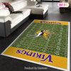 Miami Hurricanes NFL Area Rugs Carpet Mat Kitchen Rugs Floor Decor