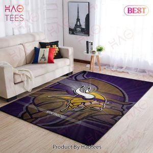 Minnesota Vikings Nfl Football Team Logo Area Rugs Carpet Mat Kitchen Rugs Floor Decor ? Decor Home Blue