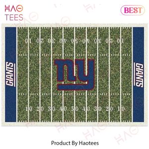 New York Giants Home Field Area Rug Nfl Football Team Logo Carpet Living Room Rugs Rug Regtangle Carpet Floor Decor Home Decor