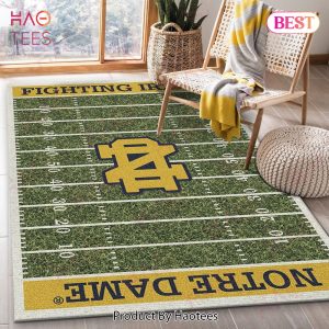 NFL Football Notre Dame Fighting Irish Area Rugs Carpet Mat Kitchen Rugs Floor Decor