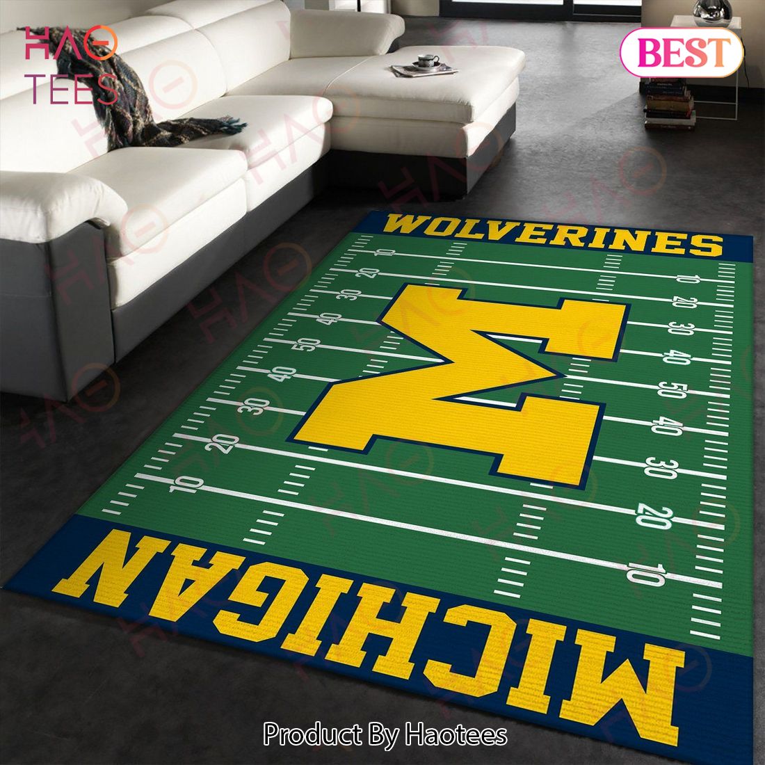NFL Michigan Wolverines Area Rugs Carpet Mat Kitchen Rugs Floor Decor NFL Michigan Wolverines Area Rugs Carpet Mat Kitchen Rugs Floor Decor