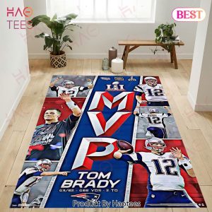 NFL New England Patriots Mvp Area Rugs Carpet Mat Kitchen Rugs Floor Decor