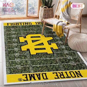 Notre Dame Fighting Irish NFL Area Rugs Carpet Mat Kitchen Rugs Floor Decor